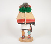 Hopi Pueblo Morning Singer Kachina Doll By Elmer Tootsie Shungopavi