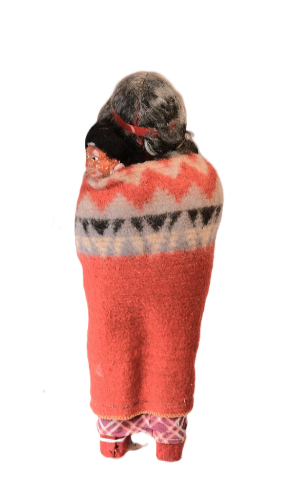 Skookum Mom with Papoose Doll