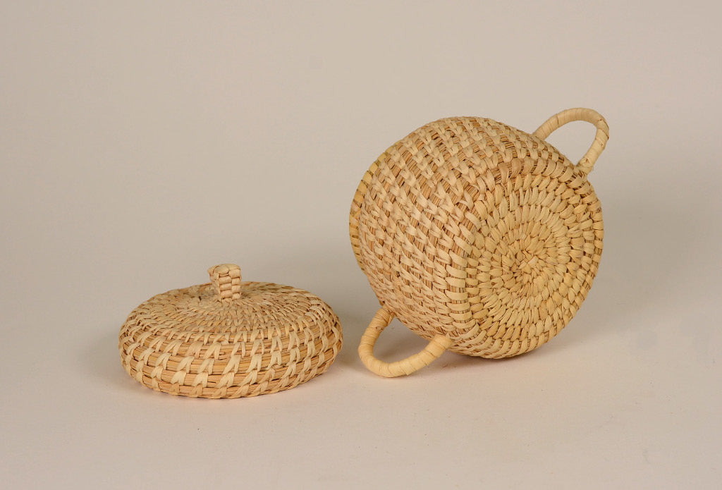 Papago Basket With Lid