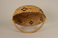 Vintage Papago Basket with Handle
