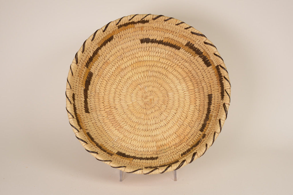 Papago Basket Large Polychrome Bowl