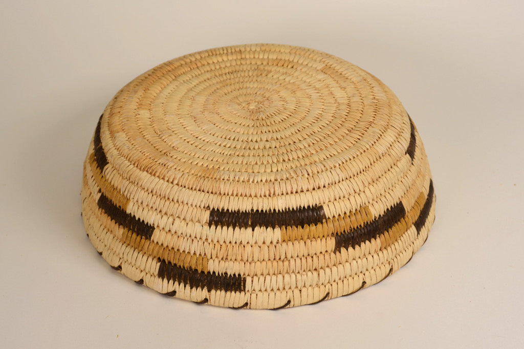 Papago Basket Large Polychrome Bowl