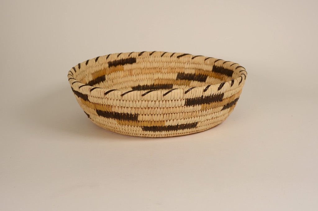 Papago Basket Large Polychrome Bowl