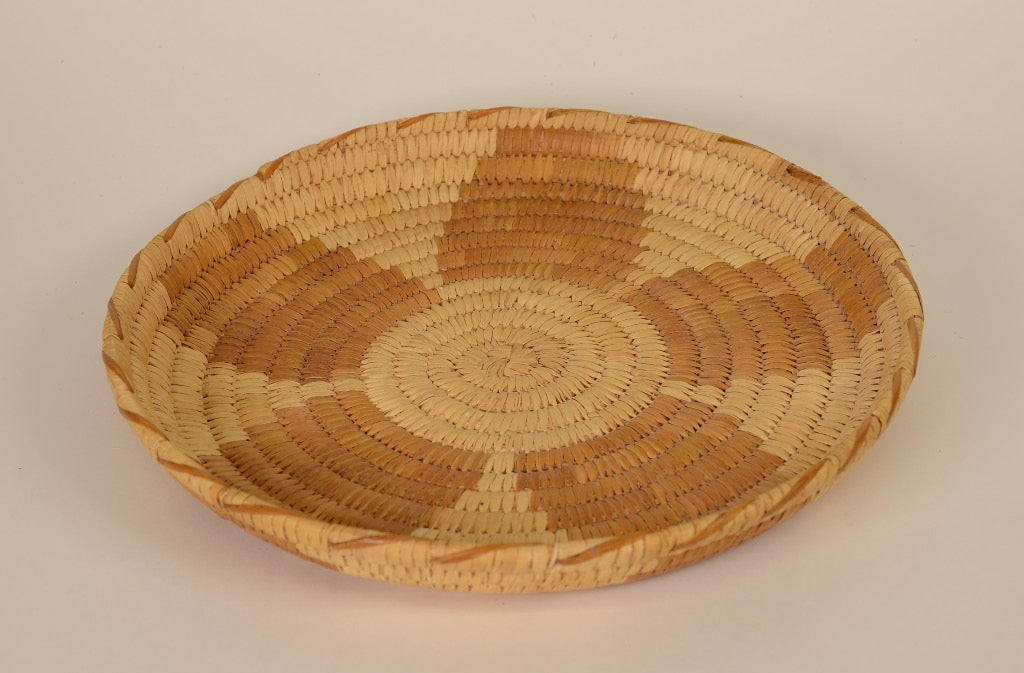 Vintage Papago Basket Tray