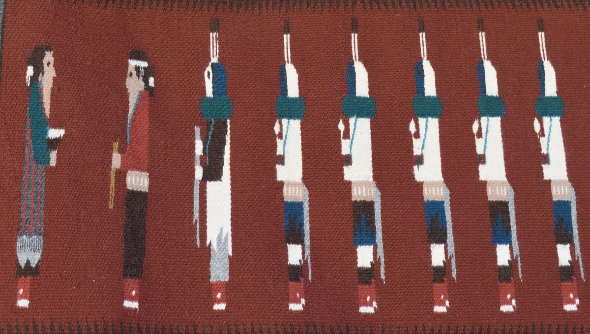 Navajo Yei Be Chai Indian Rug