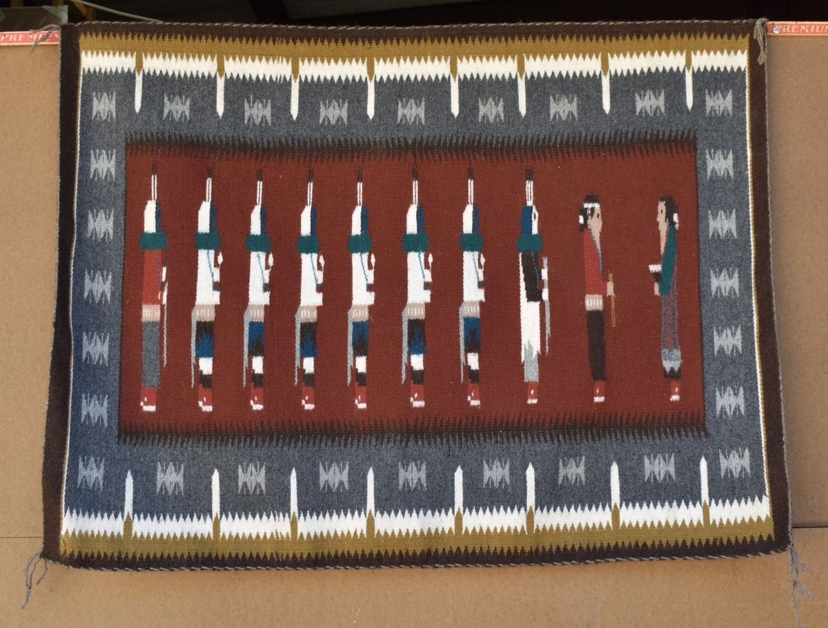 Navajo Yei Be Chai Indian Rug