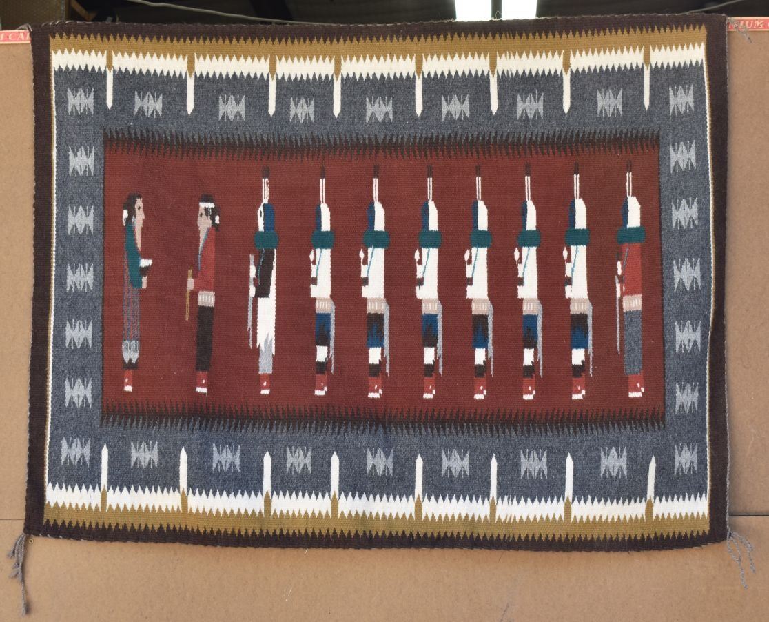 Navajo Yei Be Chai Indian Rug