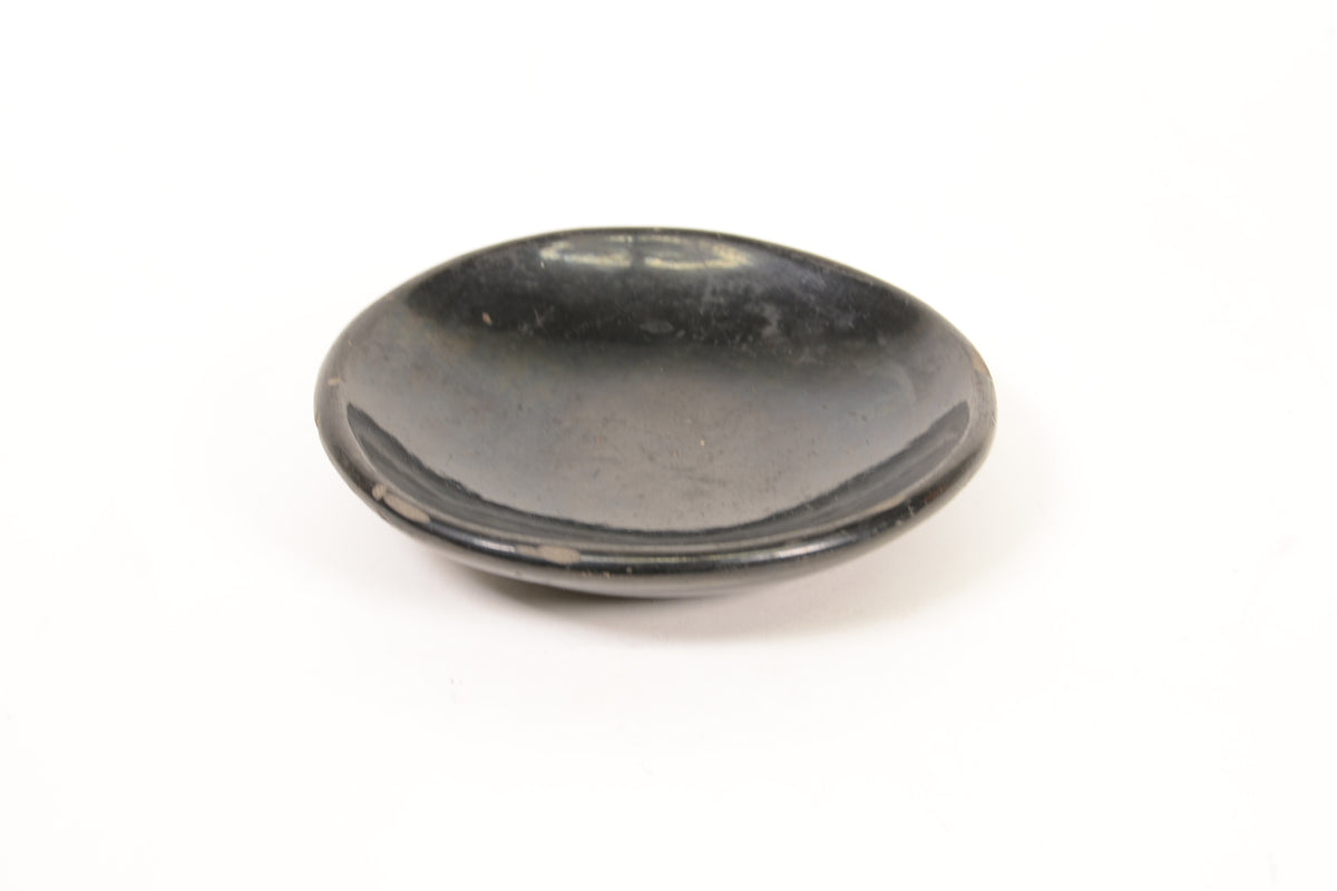 San Ildefonso Pueblo Black Plate By Maria & Santana