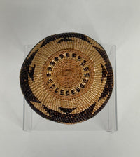 Northern California Yurok Basket of Rounded Form