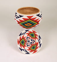 Paiute Beaded Basket