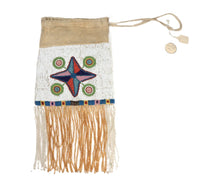 Plateau - Nez Perce Fully Beaded Flat Kiowa Bag