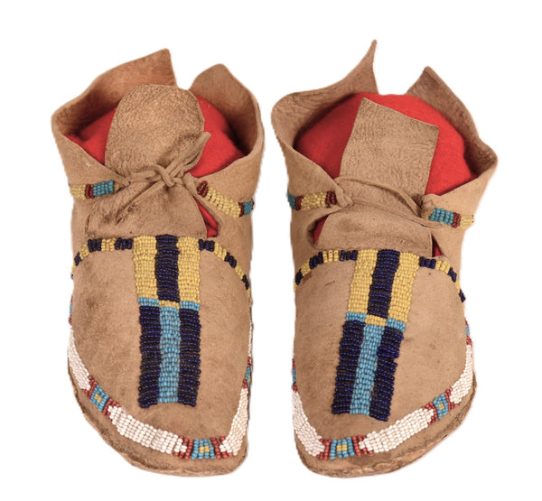 Cheyenne Beaded Moccasins