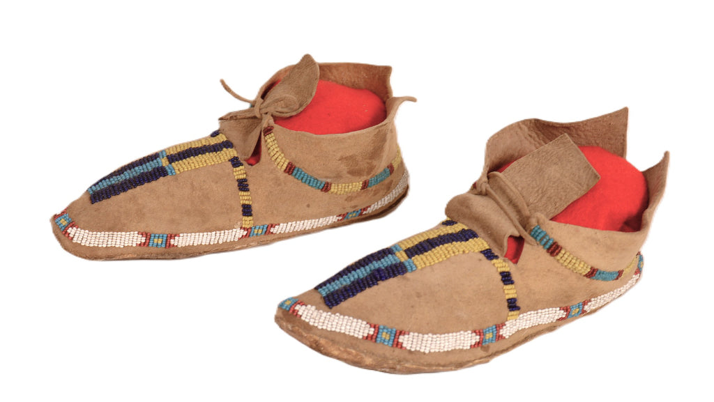Cheyenne Beaded Moccasins