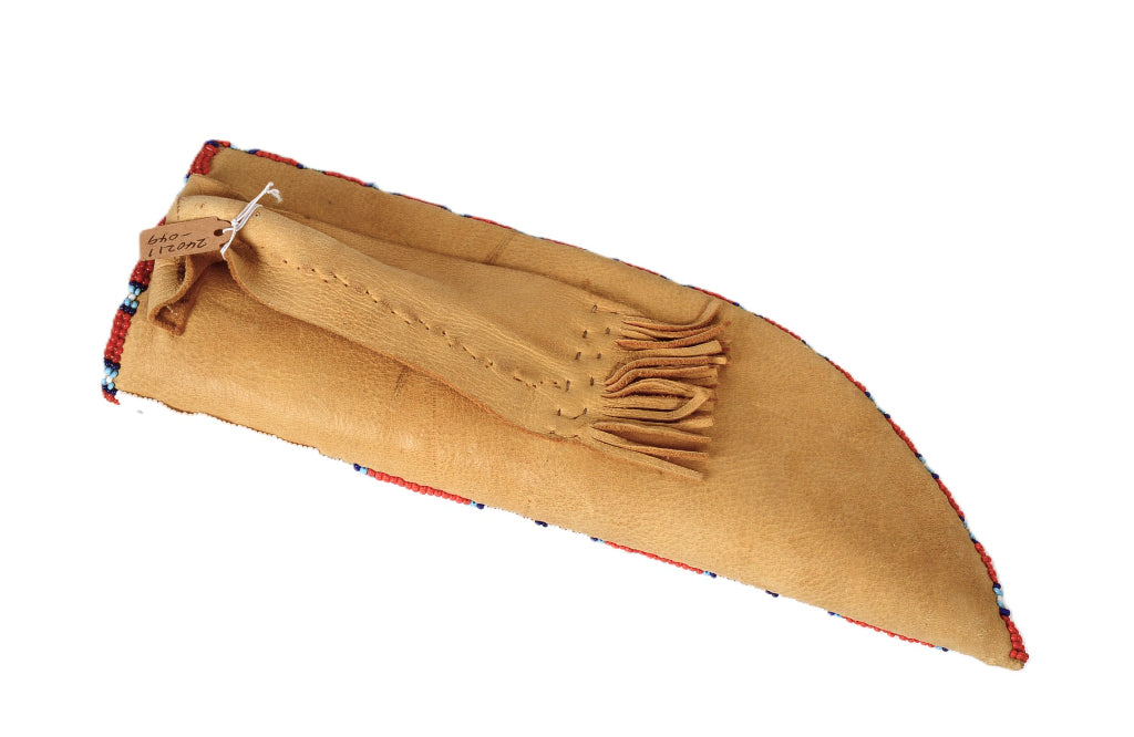 Plains Beaded Knife Scabbard Case