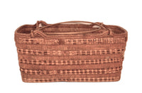Thompson River Salish Rectangular Basket with 2 Handles