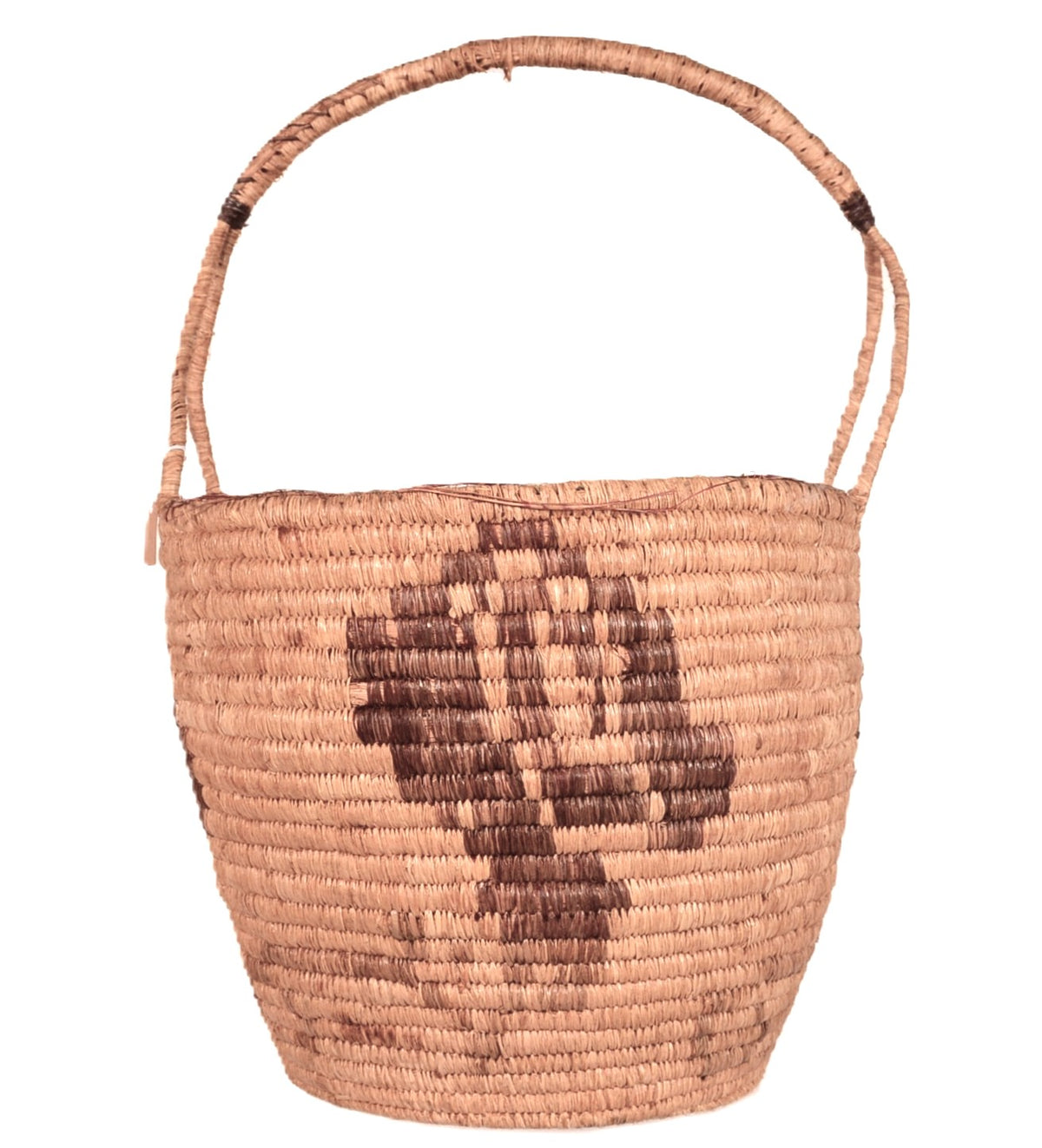 Large Quinalt Basket with Handle