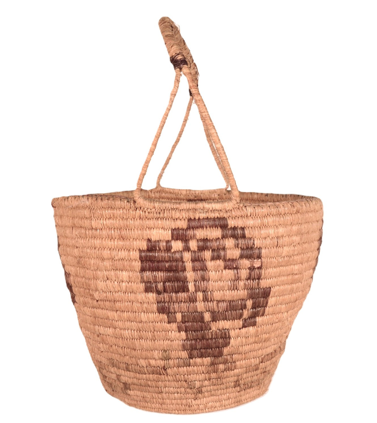 Large Quinalt Basket with Handle
