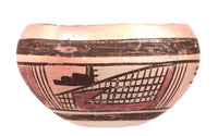 Hopi Pueblo Pottery Bowl By Santana
