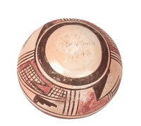 Hopi Pueblo Pottery Bowl By Santana