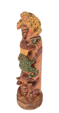 Coast Salish Miniature Totem