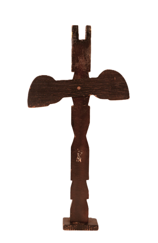 Coast Salish Miniature Thunderbird Totem