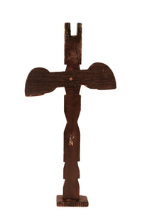 Coast Salish Miniature Thunderbird Totem
