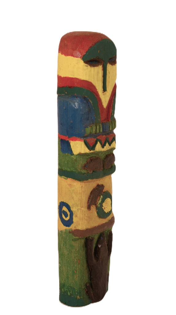 Coast Salish Miniature Totem