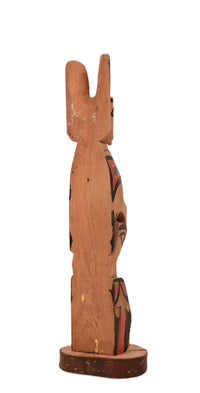 Coast Salish Miniature Totem