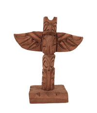 Coast Salish Miniature Thunderbird Totem