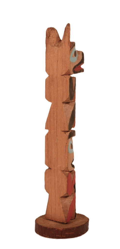 Coast Salish Miniature Totem