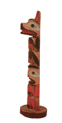Coast Salish Miniature Totem