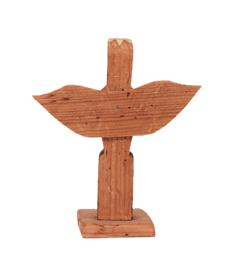 Coast Salish Miniature Thunderbird Totem