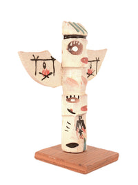 Coast Salish Miniature Thunderbird Totem