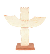 Coast Salish Miniature Thunderbird Totem