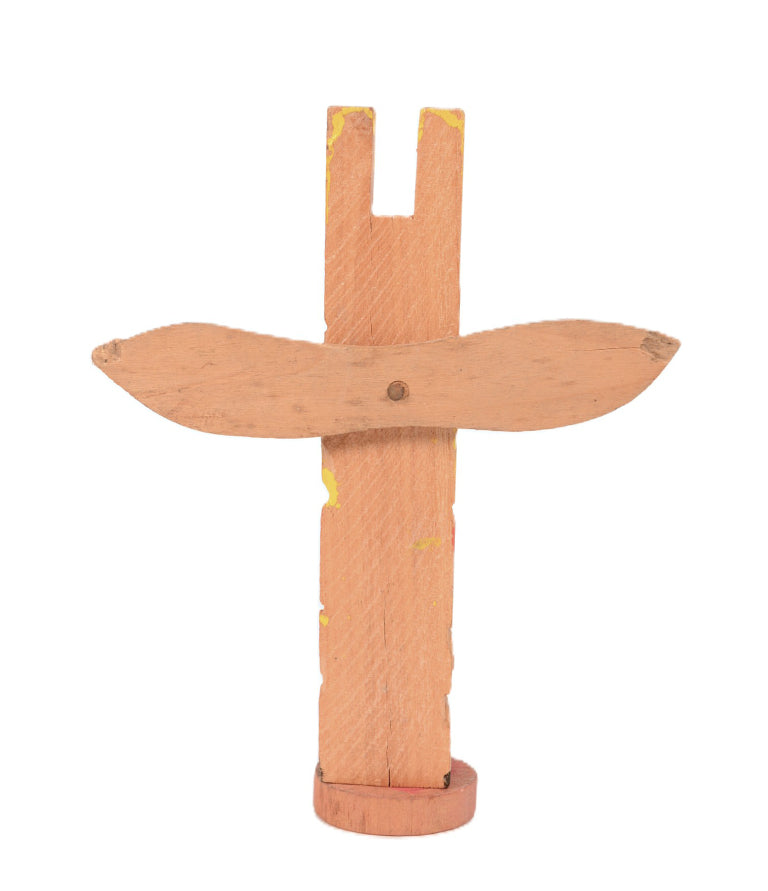 Coast Salish Miniature Thunderbird Totem