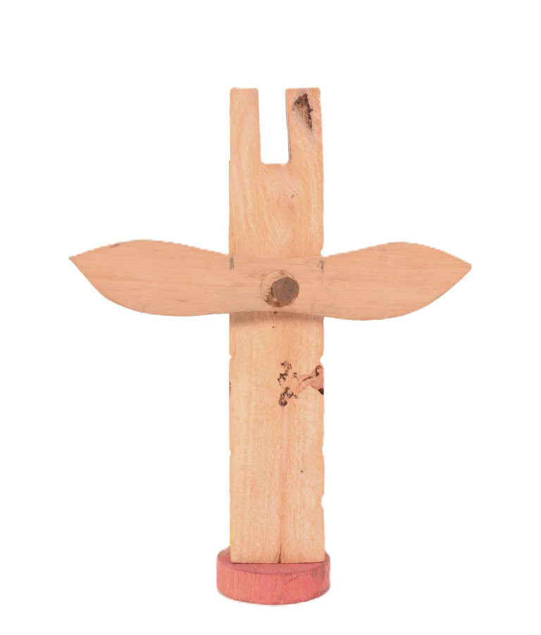 Coast Salish Miniature Thunderbird Totem