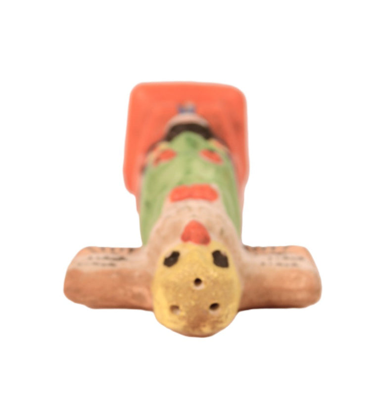 Ceramic Bird/Frog/Bear Totem Pepper Shaker