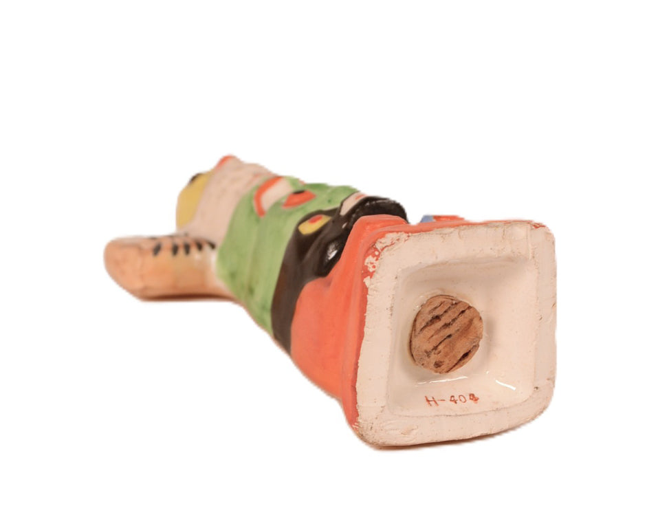 Ceramic Bird/Frog/Bear Totem Pepper Shaker