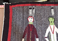 Antique Navajo Male Figure Yei Rug