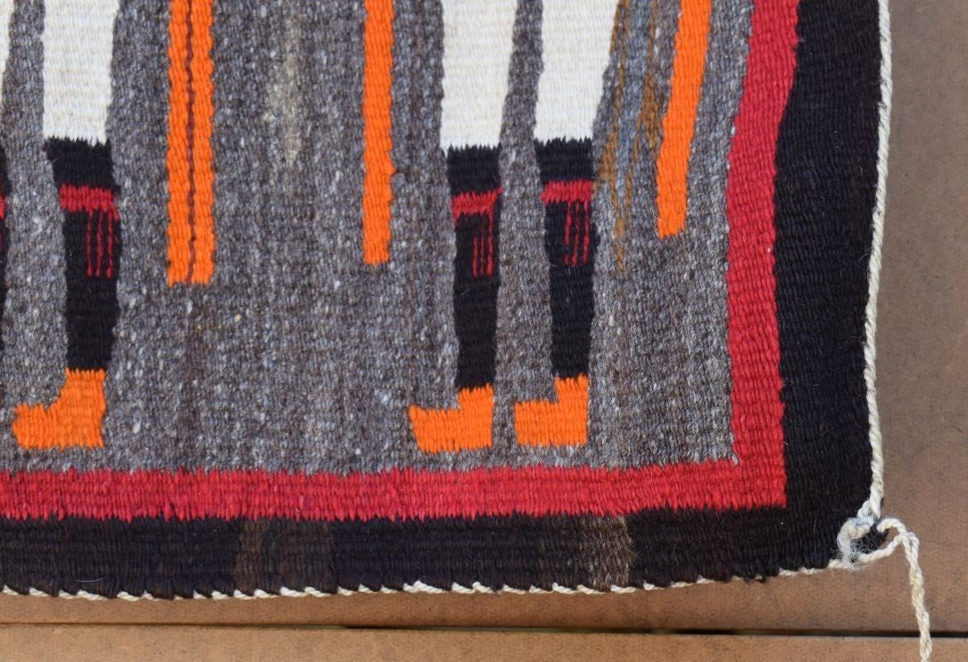 Antique Navajo Male Figure Yei Rug