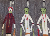 Antique Navajo Male Figure Yei Rug