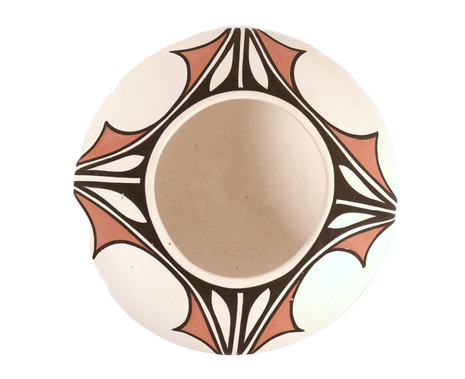 Ysleta del Sur Pueblo Tigua Pottery Bowl By Gloria Holguin