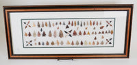 Earl Man Columbia River Artifacts: 85 Points with 5 Beads