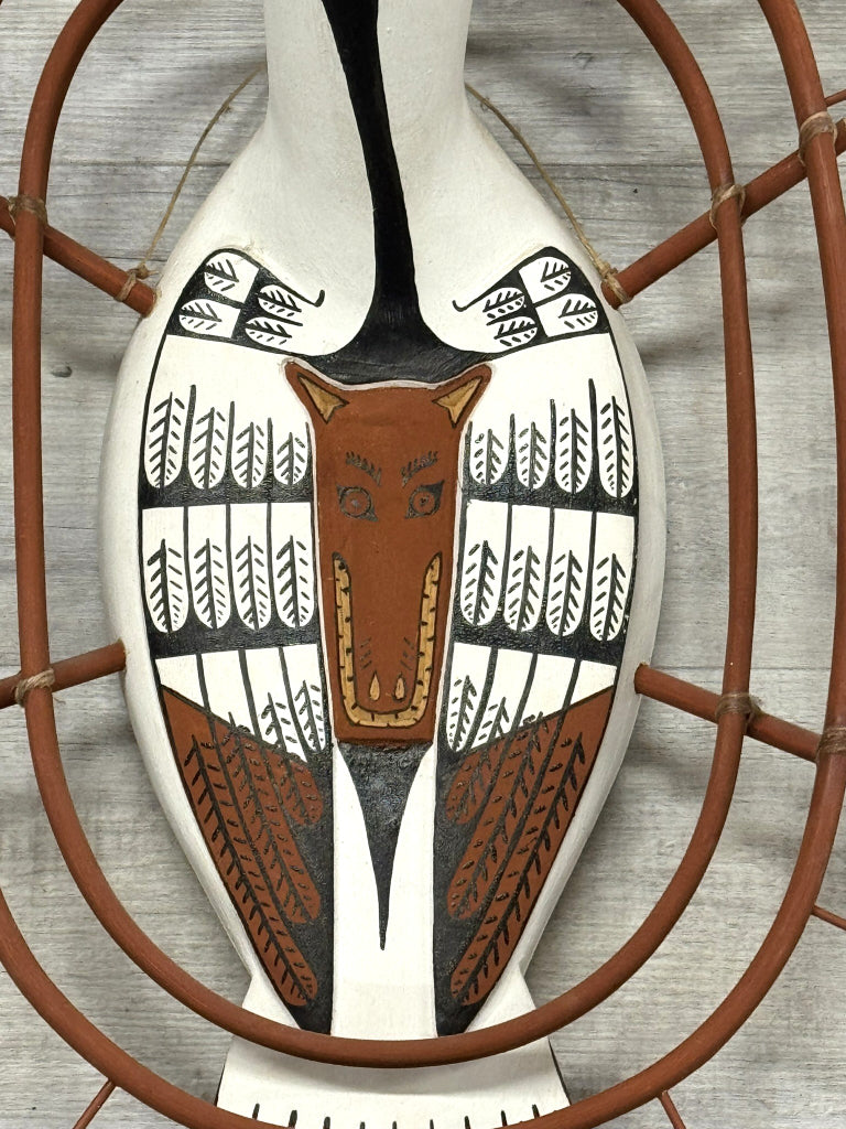 Large Inuit Loon Mask By Johnny M Smith