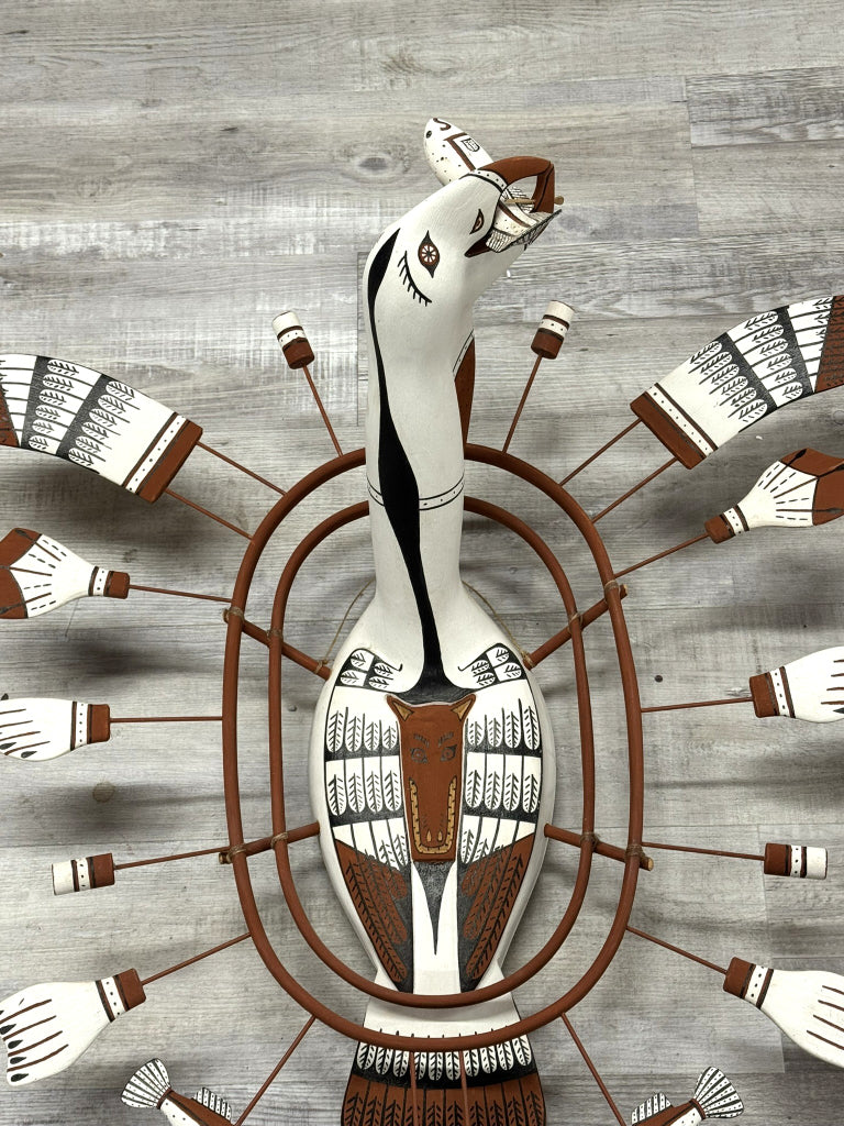 Large Inuit Loon Mask By Johnny M Smith