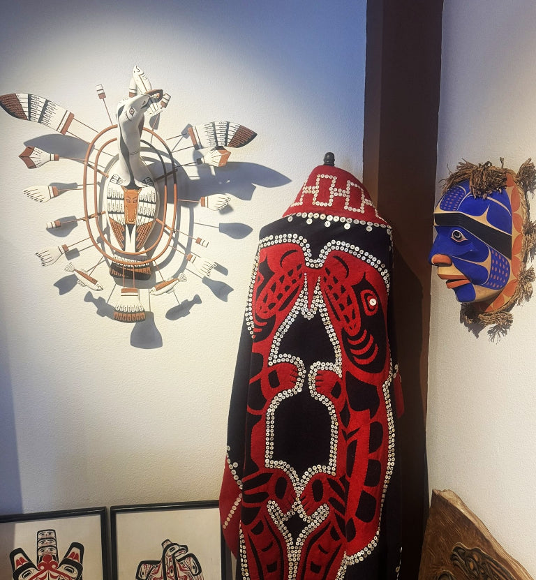 Large Inuit Loon Mask By Johnny M Smith