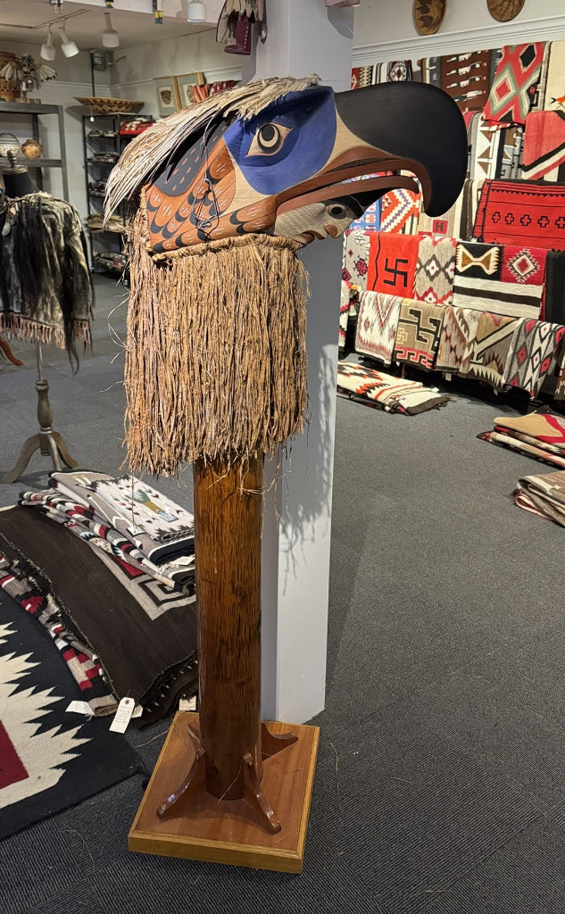 Northwest Eagle / Man Headdress by Dwane Pasco