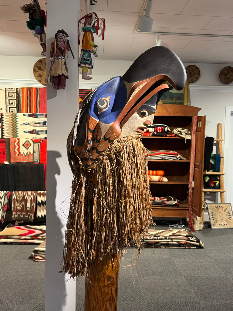 Northwest Eagle / Man Headdress by Dwane Pasco