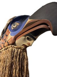 Northwest Eagle / Man Headdress by Dwane Pasco