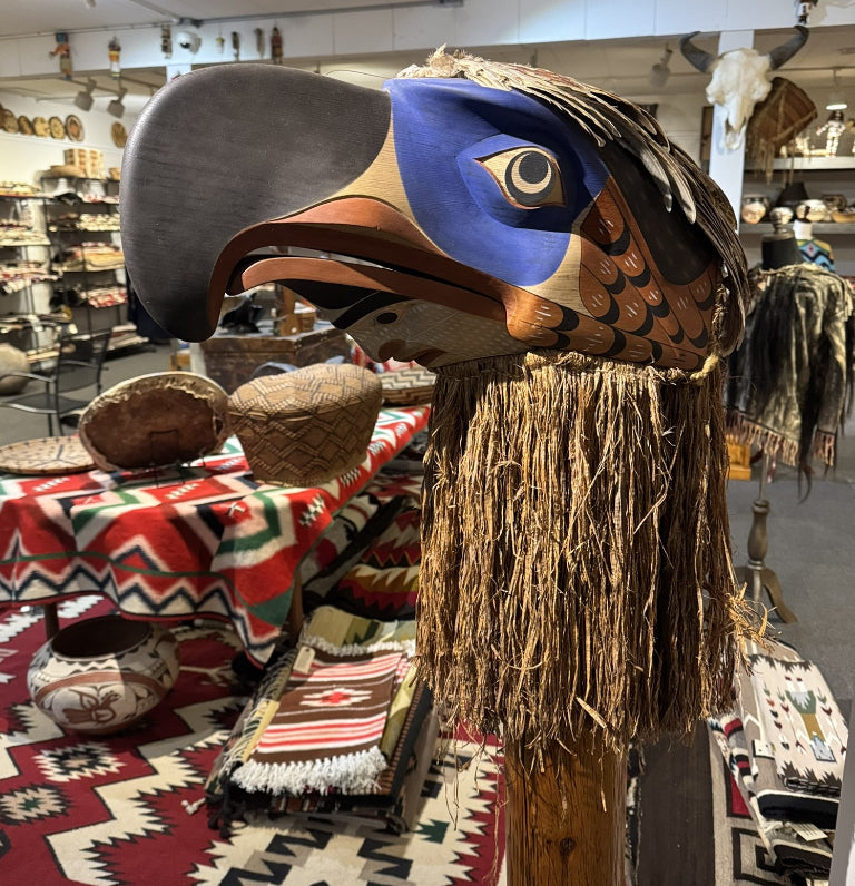 Northwest Eagle / Man Headdress by Dwane Pasco